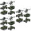 18Pièces Modèles Voitures Alliage Diecast Multicolores Jouets Et Déco 7