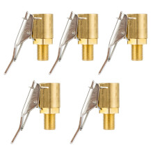 10Pièces Embouts Gonflage Cuivre Légers Multi-Couleurs