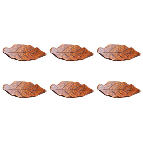 18Pièces Support Marron Pour Baguettes Cuillères De Table
