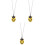 3Pièces Portables Enfants Quartz Rétro 4
