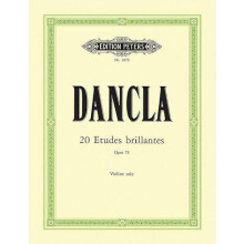 20 Etudes brillantes Violin Op. 73 Other Book