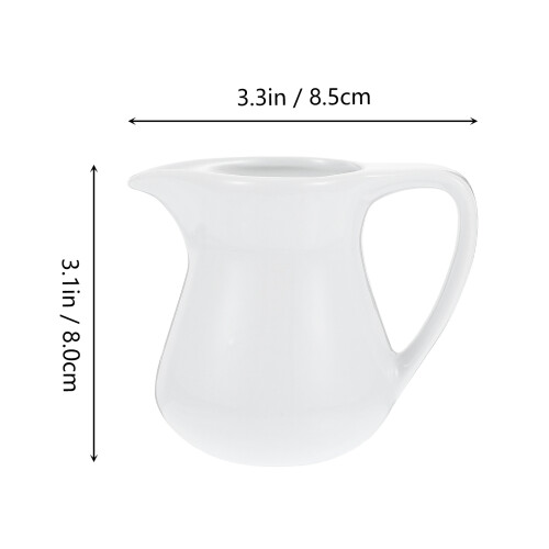 1Pc Ceramic Coffee Frothing Cup For Home And Professional Use 2