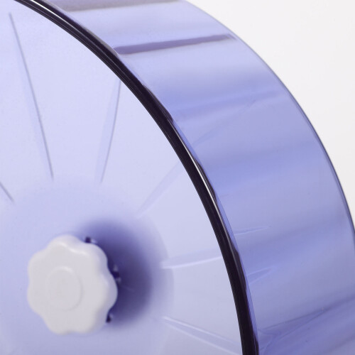 Violet Plastic Hamster Wheel Silent Running Toy for Pets 2