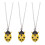 3Pièces Portables Enfants Quartz Rétro 5