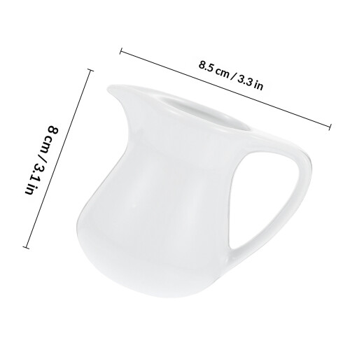 1Pc Ceramic Coffee Frothing Cup For Home And Professional Use 1