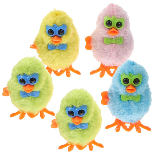 25Pcs Assorted Color ABS Wind Up Toys for Kids Easter 2