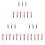 27Pcs Lip Mask Brush Silicone Lipstick Applicator Easy Carry Makeup 3