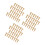42Pairs Copper Making Rivets for Secure Wooden Handle Fastening 6