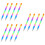 36Pcs Creative Rainbow Building Block Pencils Set for Kids 5