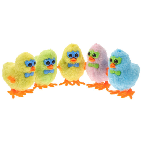 25Pcs Assorted Color ABS Wind Up Toys for Kids Easter 1
