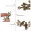 10Stk Legierung Anhänger DIY Schmuck 6