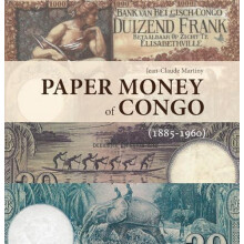 Paper Money of Congo by JeanClaude Martiny Hardcover Book