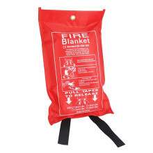 Fire Blanket Fiberglass Fire Emergency Blanket Flame Retardant Blanket Emergency Survival Safety Cover