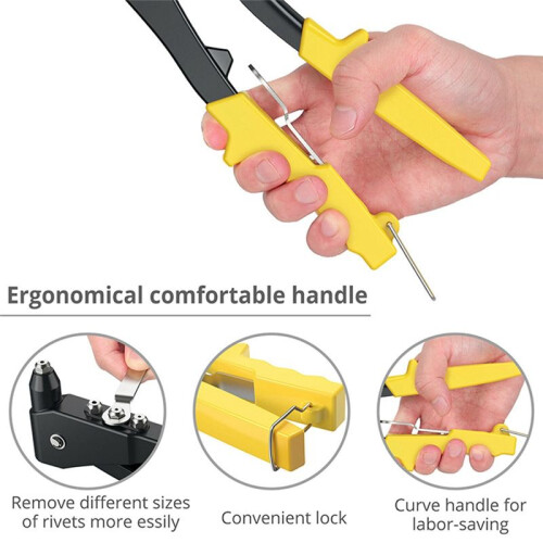 Thread Insertion Rivet Pliers Core-Pulling Rivet Hand Tools DIY Car Tools 2