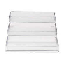 Spice Rack Kitchen Pantry Step Shelf Cabinet Organizer, Spice and Food Kitchen Cabinet Pantry Shelf Seasoning Organizer