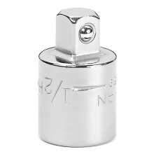 (1/2 to 3/8 M Adapter)Universal Steel Socket Adapter With Chrome Finish For Power Tools Use Workshop