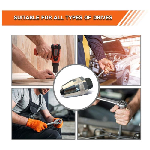 Broken Bolt and Stud Extractor Tool,Grips and Removes 1/4in to 1/2in Studs,Broken Bolt Remover for Broken, Damaged Studs 2