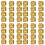 400Pcs M3 Thread Knurled Brass Threaded Heat Set Heat Resistant Insert Embedment Nut,M3X5X4,For 3D Printer Voron 2.4 Etc 1