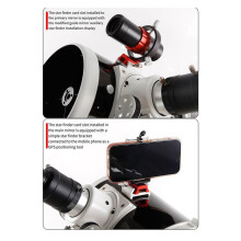 Dovetail Rail Plate Telescope Finder Base Spacer Astronomy Telescope Mount Accessories Guide Dovetail Rail,Red