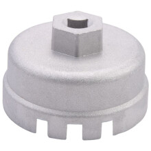 Llave de Filtro de Aceite Herramienta de ExtraccióN de Tapa de Filtro de Aceite 14 Flautas para Prius Scion CT200H para Motor de 4
