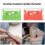 2Pcs Automatic Needle Threader,Sewing Tool Needle Threader,Automatic Needle Threaders for Hand Sewing (Green+Orange) 2