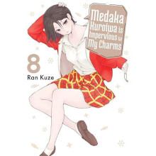 Medaka Kuroiwa Is Impervious to My Charms 8 by Ran Kuze Paperback Book