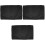 3Pièces Protection Batterie Noir Polyester Anti- Résistante 3