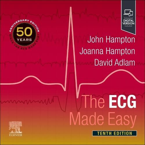 The ECG Made Easy by David Adlam Paperback Book