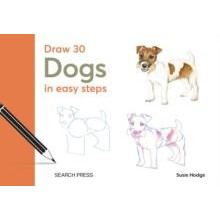 Draw 30 Dogs by Susie Hodge Hardcover Book