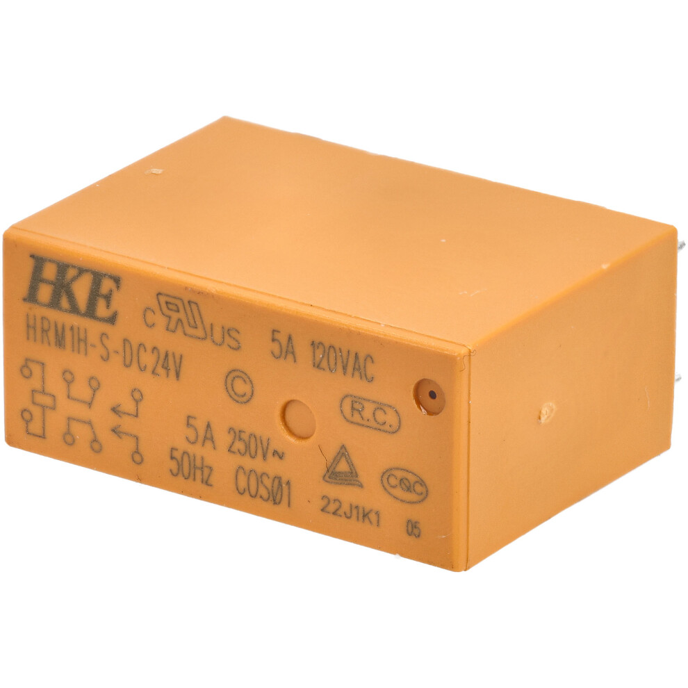 R-Tech 616303 Rt140ff High Sensitivity Pcb Relay, Dpdt 24Vdc 5A 5053556018826