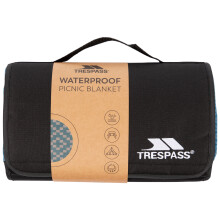 (EACH, Rich Teal Pattern) Trespass Waterproof Picnic Blanket - Throw