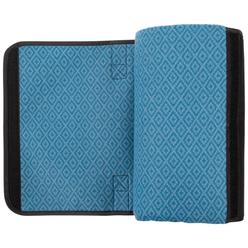 Trespass (EACH, Rich Teal Pattern) Trespass Waterproof Picnic Blanket - Throw 1
