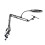 M2N2 Fill-Light Phone Stand 41.5x18.5x8.5 cm Silver 2