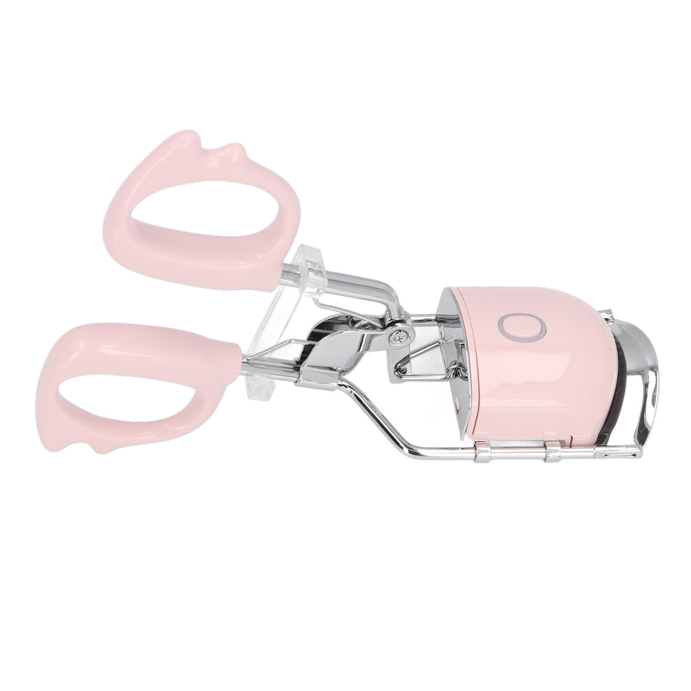 Heated Electric Eyelash Curler with 2 Temp Levels, USB Rechargeable