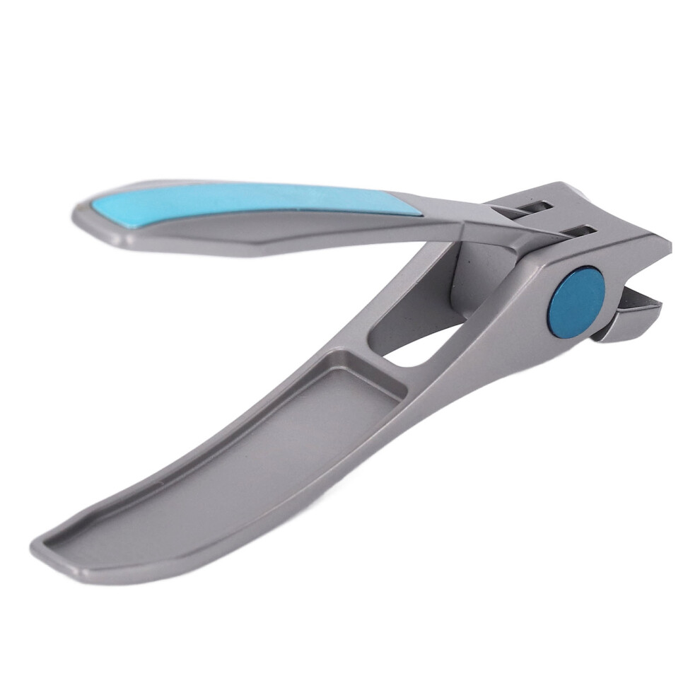 Stainless Steel Nail Clipper Set with Wide Jaw & Nail File for Seniors