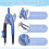 Geometry Kit for Students: Compass & Protractor Set, Essential for Math and Drawing,Random Color 3