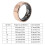 Smart Ring 20 mAh Gold Größe 9 - Gesundheits-Tracker 2
