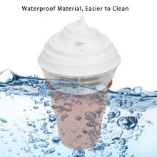 Mini-Eiscreme-Maschine, 450 ml, Braun, 8 W