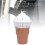 Haushalts-Eismaschine, 450 ml, Braun, USB 3