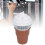 Eisbereiter, 450 ml, braun, automatisch, 21