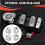 4PCS Door Window Glass Lifter Control  Button for - C Class W205 GLC W253 6