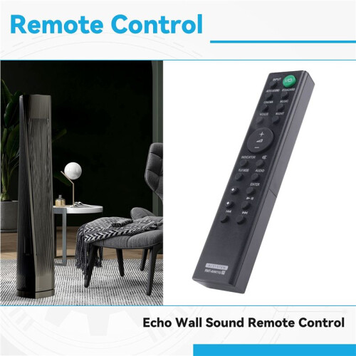 RMT-AH411U Replacement Remote Control for  Soundbar HT-S100F HT-SF150 2