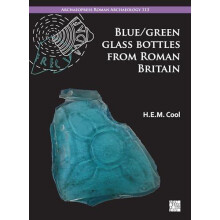BlueGreen Glass Bottles from Roman Britain by Cool H.E.M. Director Bar