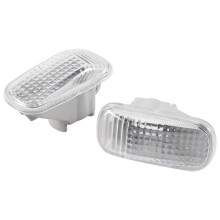 2Pc Car Side Baffle Turn Signal Light Lamp Shade Shell Cover Housing Fit for 2002- 2005 34301-S5H-T02