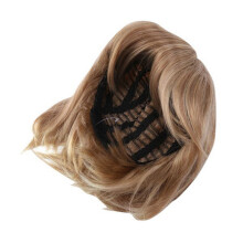 Pelucas Cortas y Rectas de Bob Pelucas de Cabello Humano Virgen BrasileñO Pelucas Llenas (40 Cm) Color MarróN