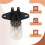 1Pc Microwave Oven Global Light Lamp Bulb Base Design 250V 2A Replacement Universal 6