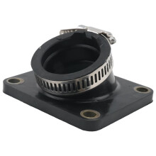 Motorrad Vergaser Schnittstelle Adapter Ansaugen KrüMmer für AG100 DT100 DT125 MX100 RT100
