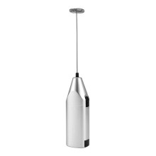 Milk Frother Quiet Hand Held Frother Whisk High Powered Blender Electric Foam Maker Mixer Blender