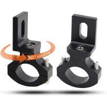 Universele Stuur 22 25Mm 7/8 Inch Motorfiets Koplamp Beugel Spotlight Buis Klem voor Cafe Racer Chopper, TG81