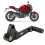 Leva del cambio per Monster 1200/821 nera 12